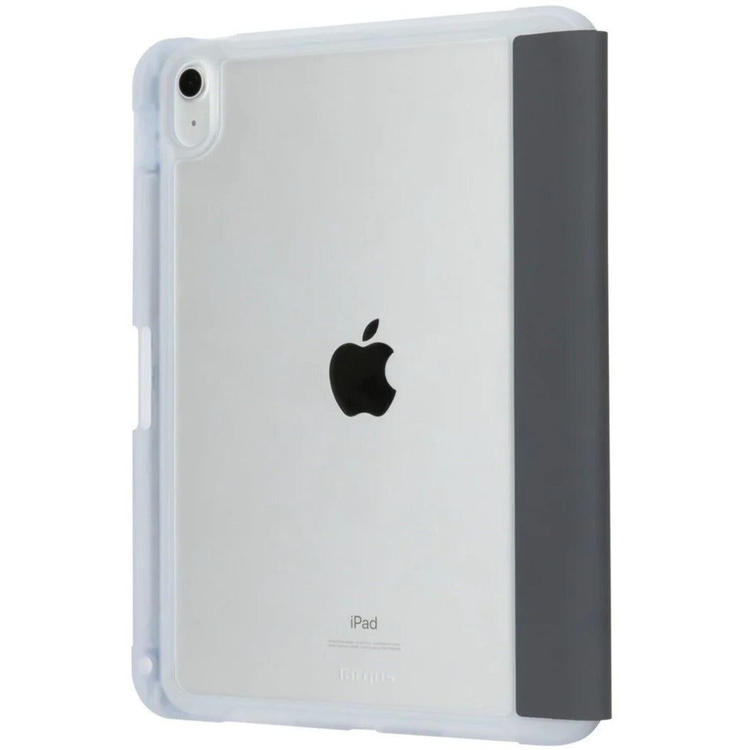 Targus THD920US SafePort Slim Case for 10.9" iPad (10th Gen.), Clear/Black - Rugged, Slip Resistant, Shock Absorbing