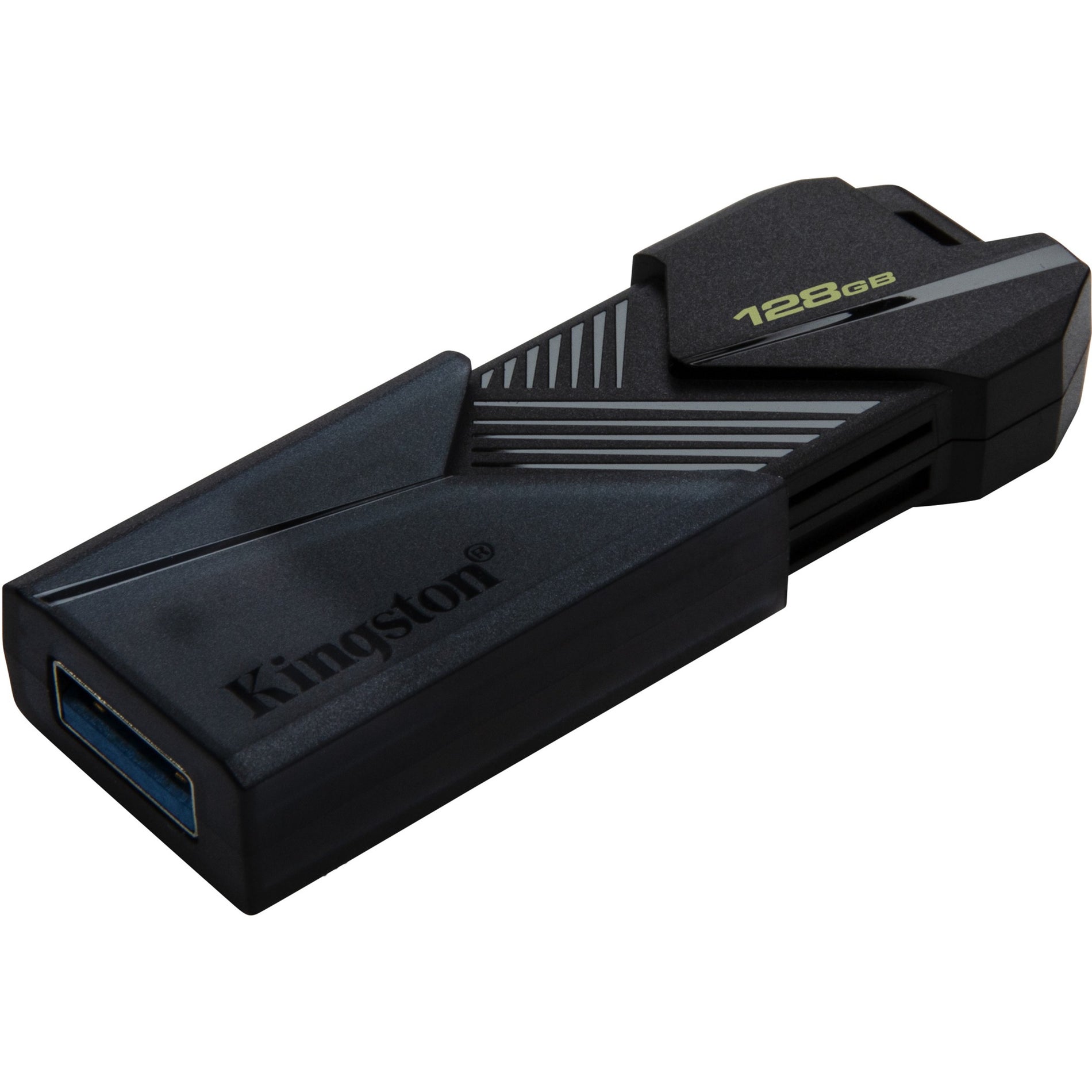 Kingston DTXON/128GB DataTraveler Exodia USB 3.2 (Gen 1) Flash Drive, 128GB Storage, Matte Black