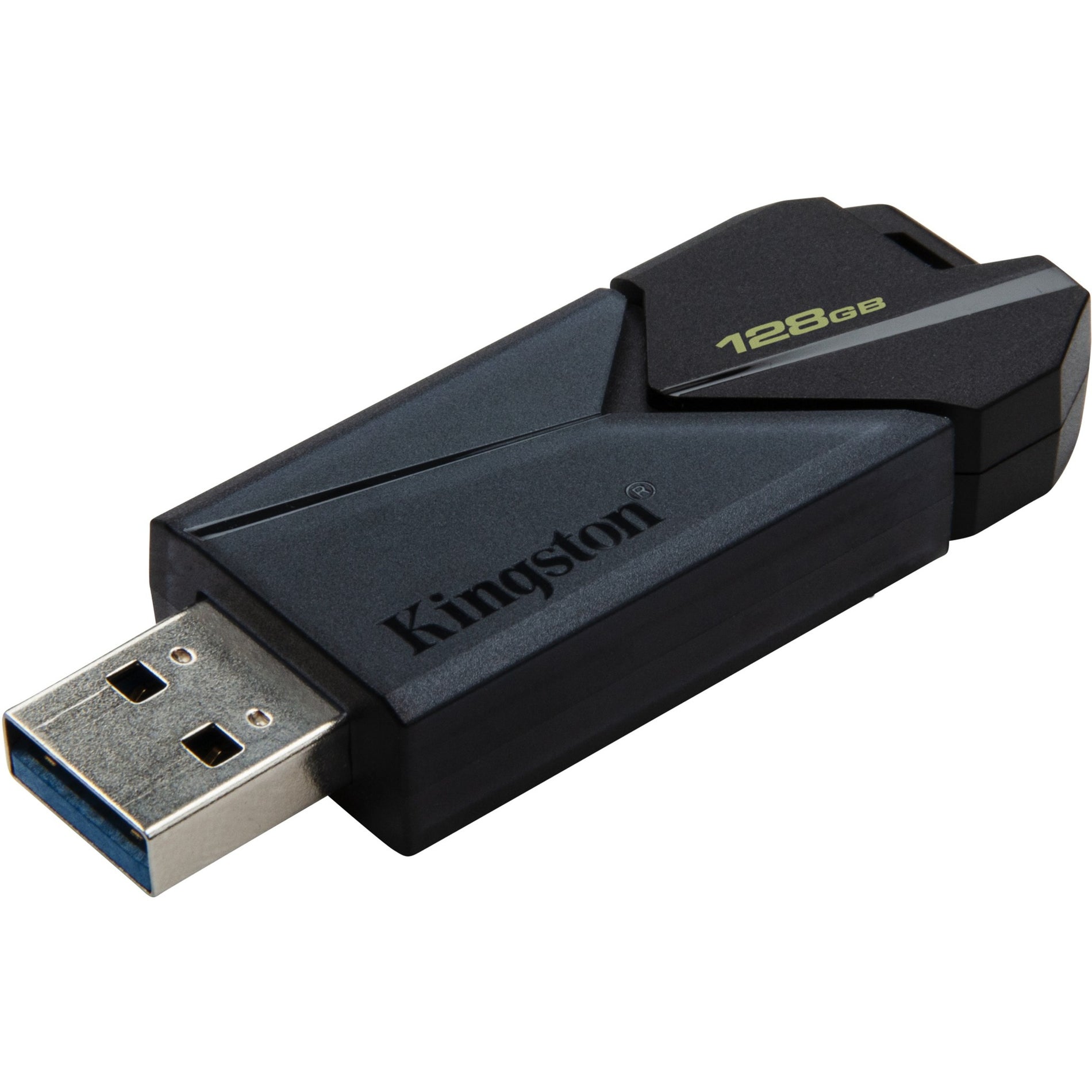 Kingston DTXON/128GB DataTraveler Exodia USB 3.2 (Gen 1) Flash Drive, 128GB Storage, Matte Black