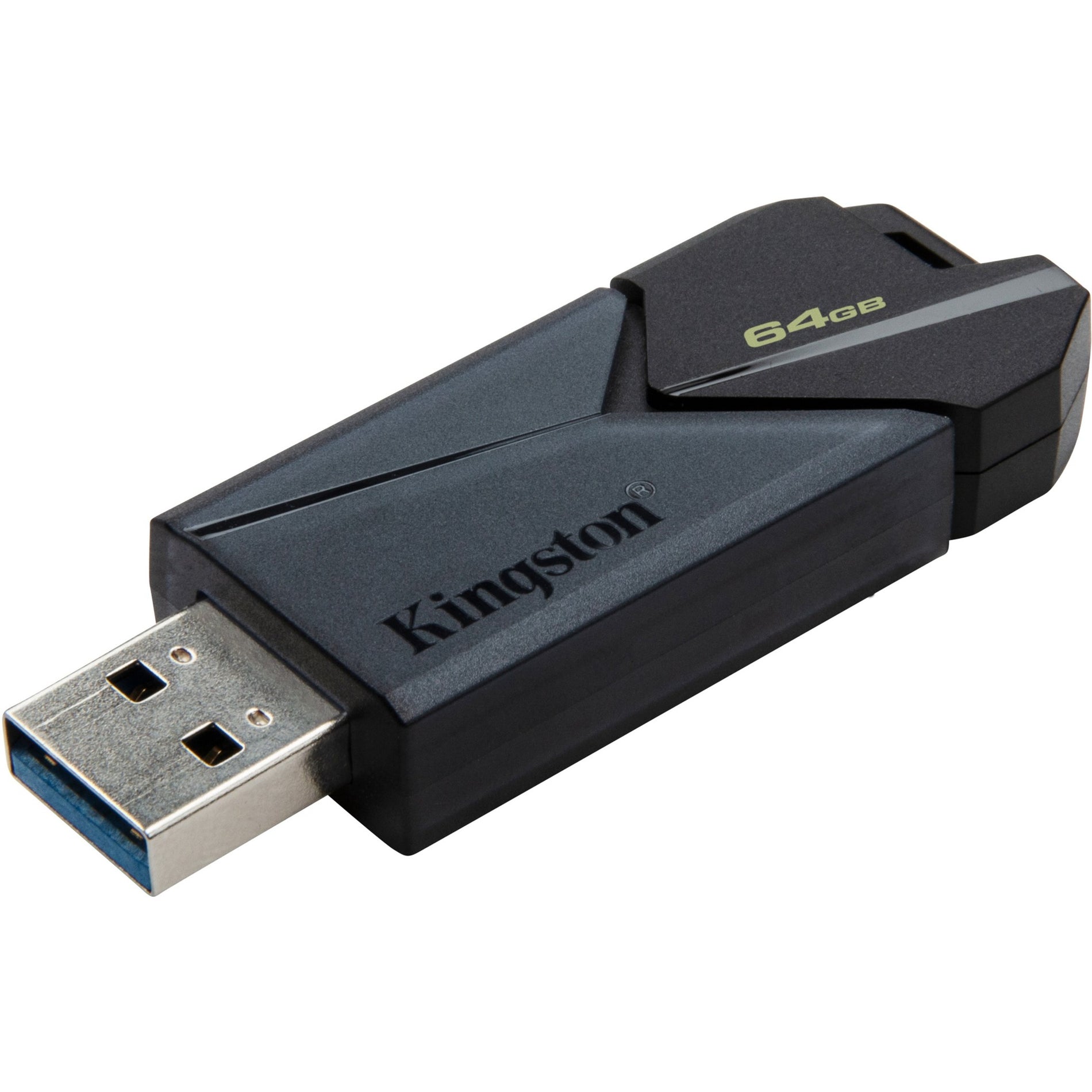Kingston DTXON/64GB DataTraveler Exodia USB 3.2 Gen 1 Flash Drive, 64GB Storage, Matte Black