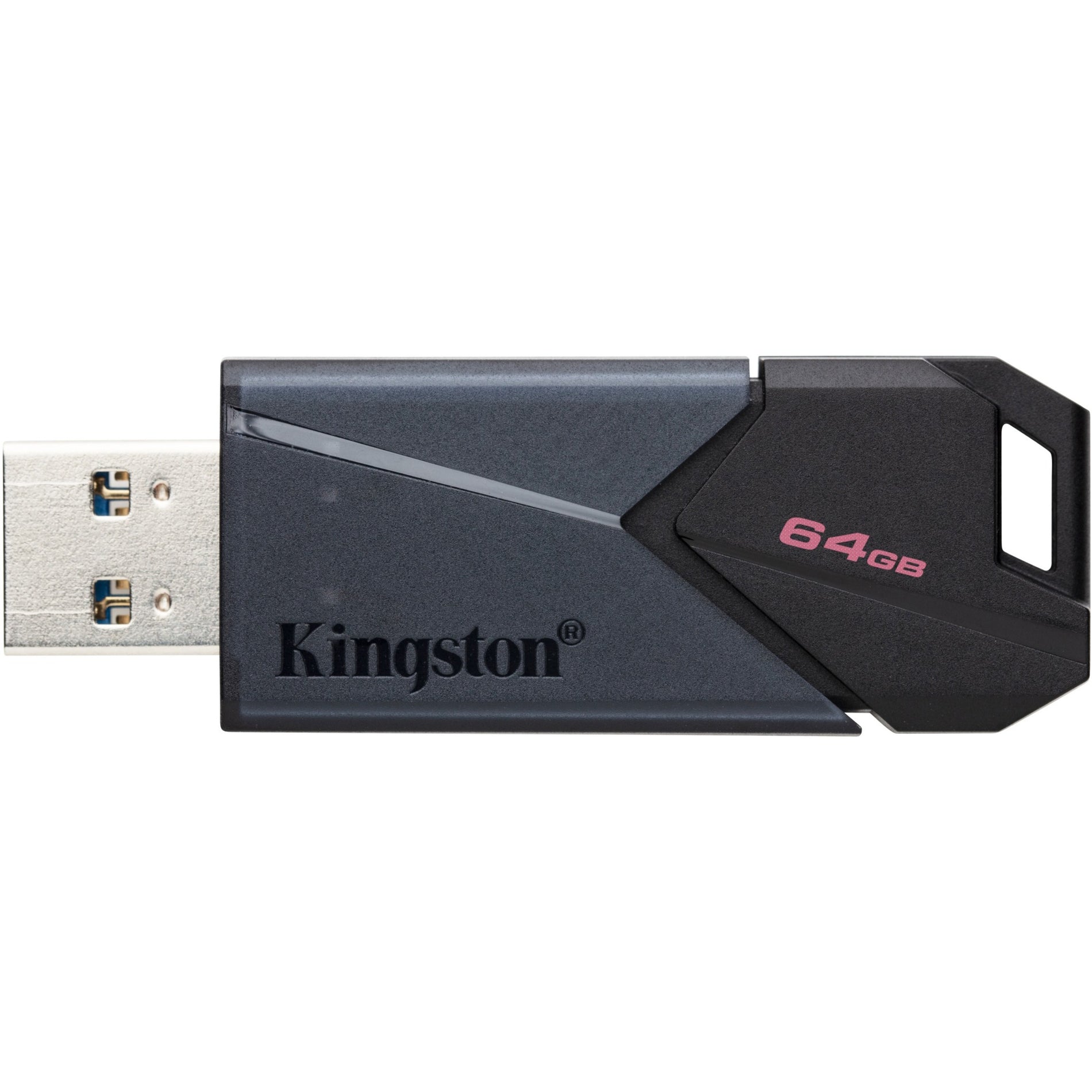 Kingston DTXON/64GB DataTraveler Exodia USB 3.2 Gen 1 Flash Drive, 64GB Storage, Matte Black