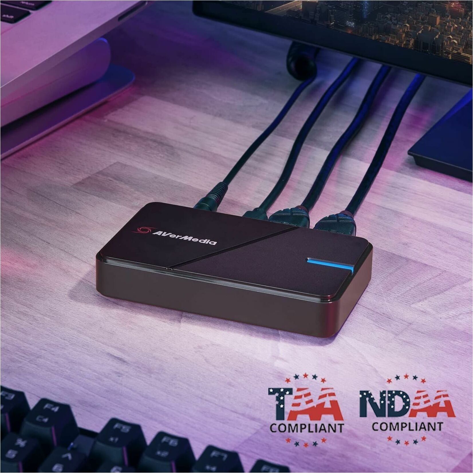 AVerMedia GC551G2 Live Gamer EXTREME 3 Plug and Play 4K Capture Card, TAA and NDAA Compliant