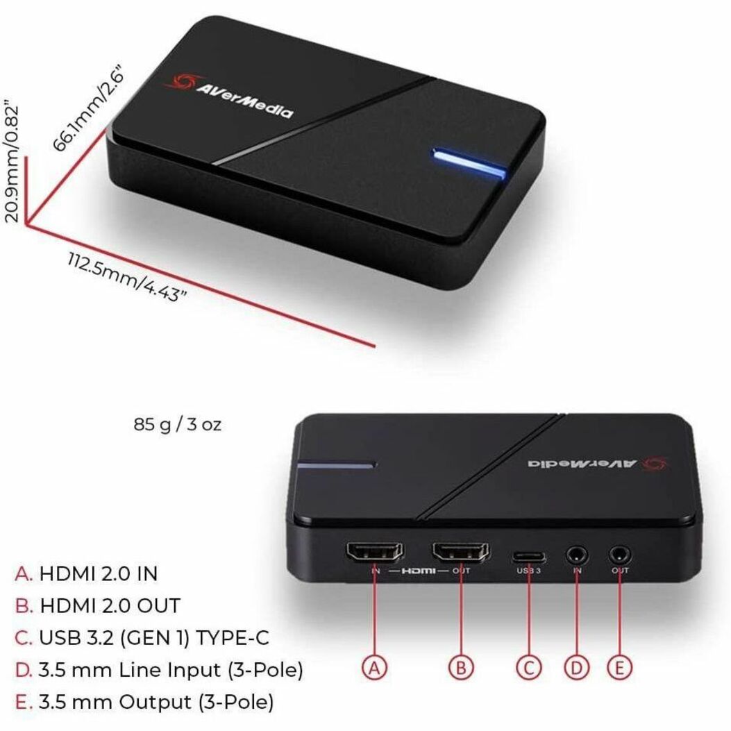 AVerMedia Live Gamer EXTREME GC551G2 4K Game Capturing Device