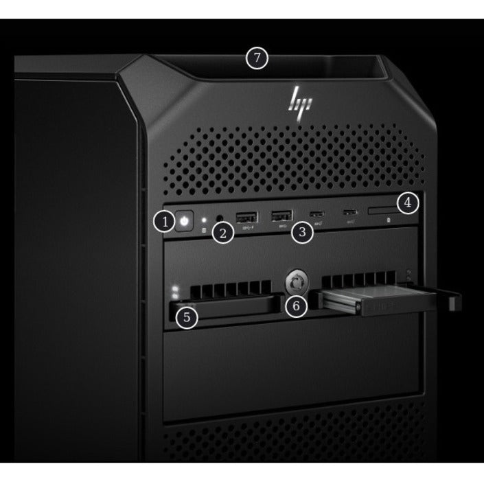 HP Z4 G5 Workstation PC, Intel Xeon W3-2425, 16GB RAM, 512GB SSD, Windows 11 Pro