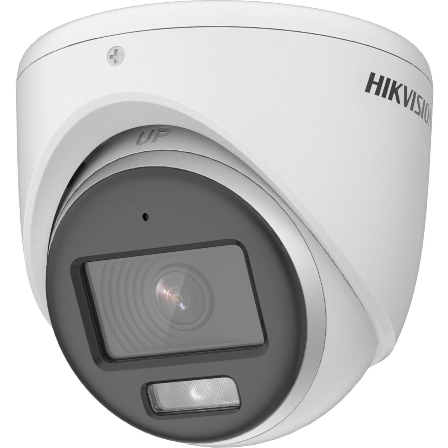 Hikvision DS-2CE70KF0T-MFS 2.8MM 3K ColorVu Audio Fixed Turret Camera, 5MP, IP67, Built-in Microphone