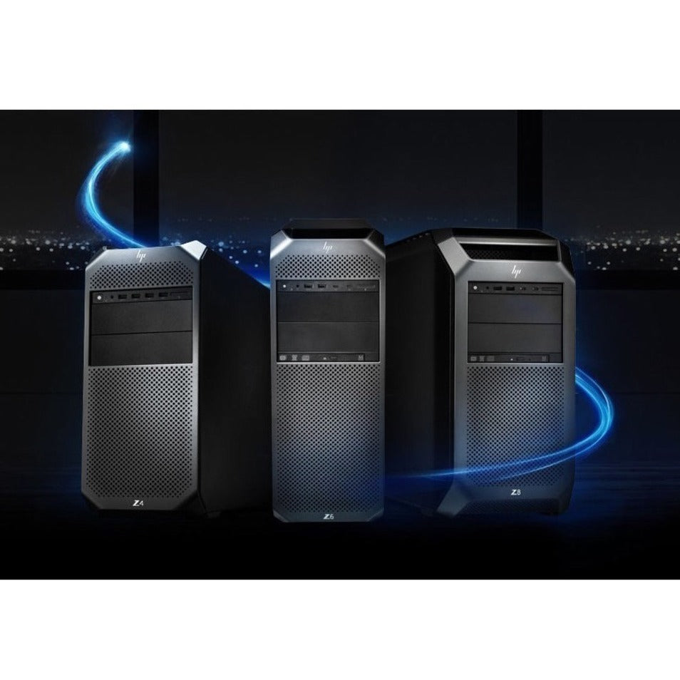 HP Z4 G5 Workstation PC, Intel Xeon Deca-core, 32GB RAM, 512GB SSD, Tower, Black