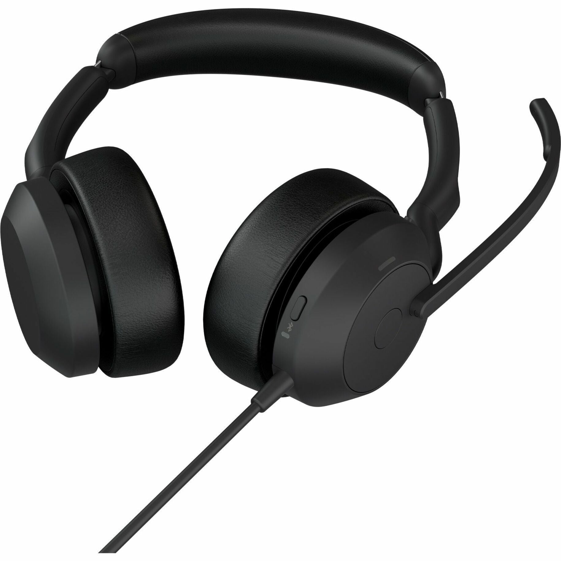 Jabra 25089-989-999 Evolve2 50 Headset, Comfortable Stereo Headset with Active Noise Canceling