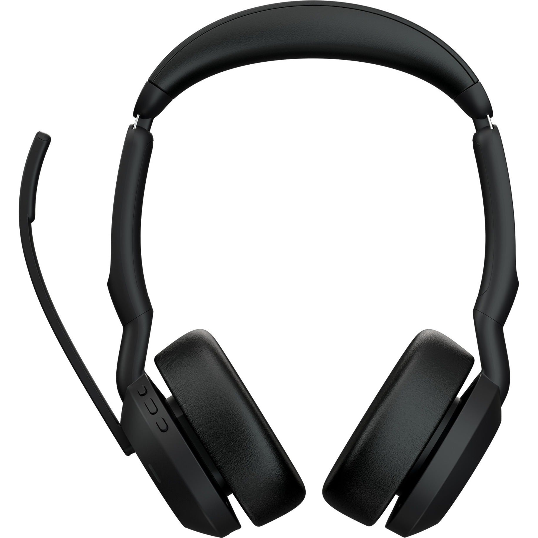 Jabra 25599-989-889-01 Evolve2 55 Headset, Wireless Bluetooth Stereo Headset with Boom Microphone, Noise Cancelling, 2 Year Warranty
