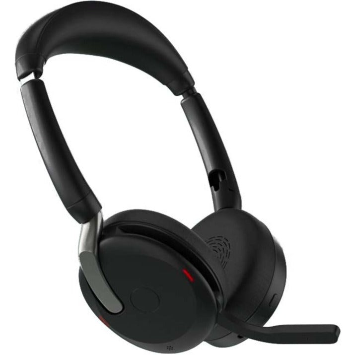 Jabra 26699-989-899-01 Evolve2 65 Flex Headset, Wireless Bluetooth 5.2 Stereo with Noise Cancelling, 2 Year Warranty