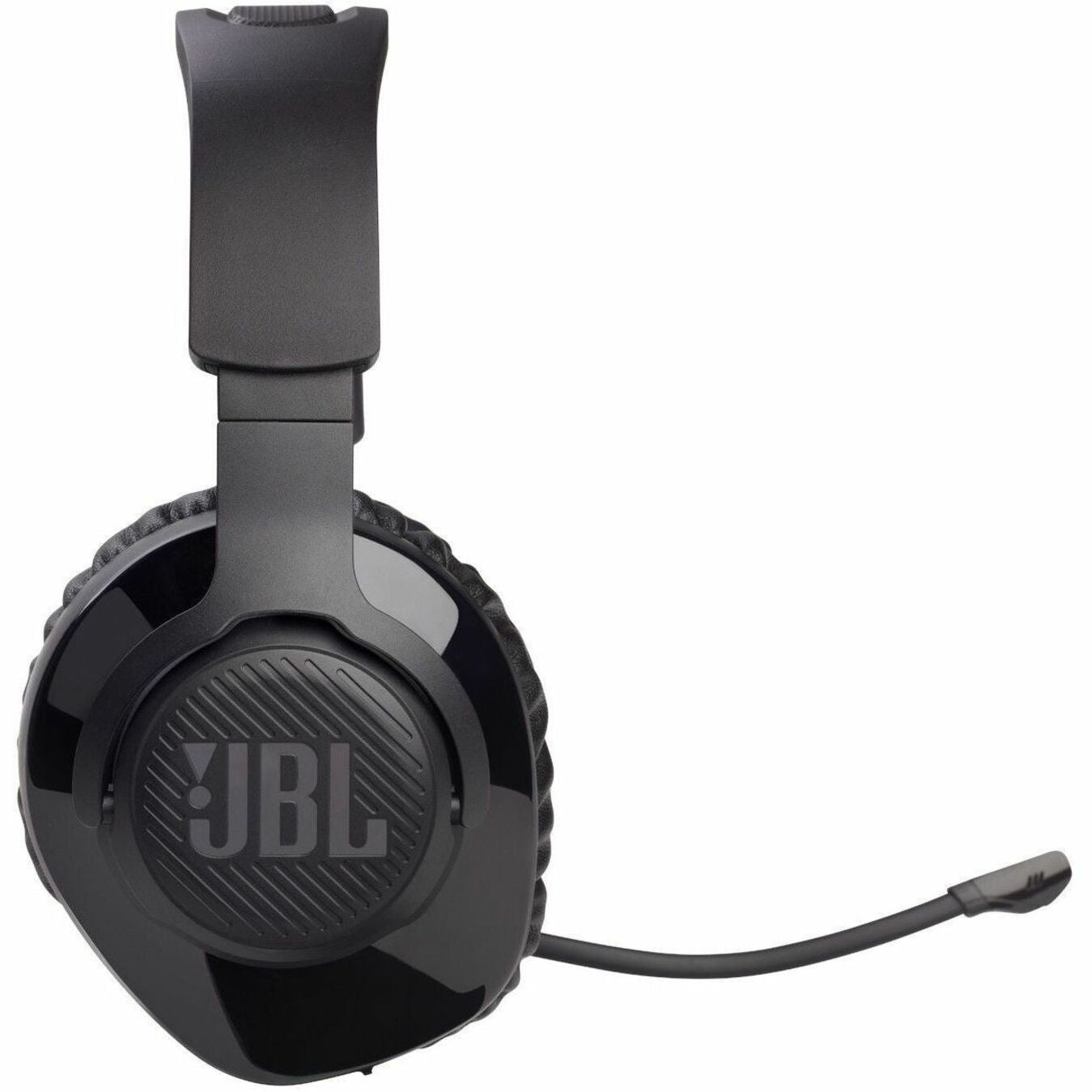 JBL JBL-Q350WLBLKAM Quantum 350 Wireless Gaming Headset, Comfortable, Rechargeable Battery, QuantumSound, Fast Charging, Lightweight, Equalizer, Sidetone, QuantumSURROUND, RGB Light