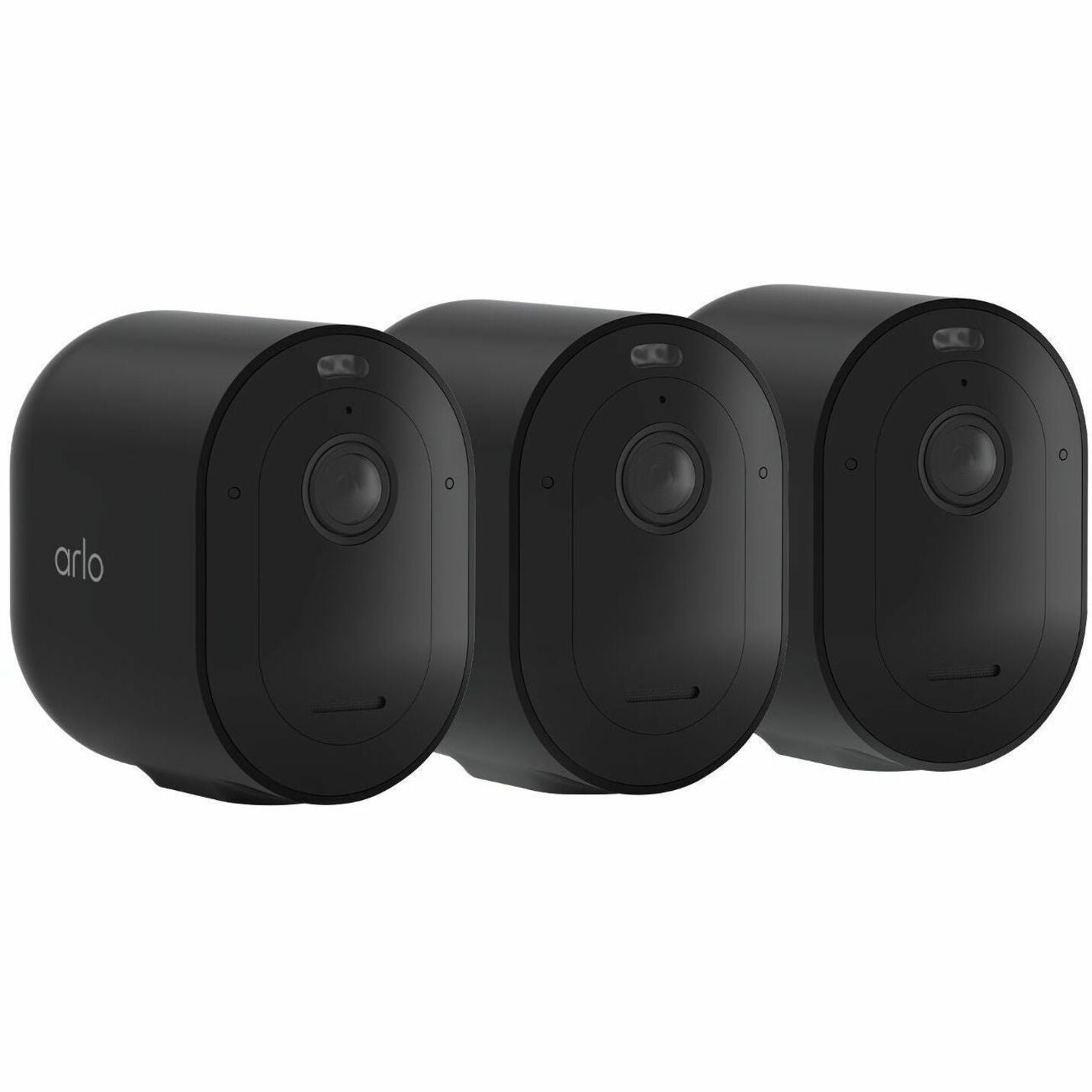 Arlo VMC4360B-100NAS Pro 5S 2K Wireless Security Camera, 3-Pack, Motion Detection, Indoor/Outdoor