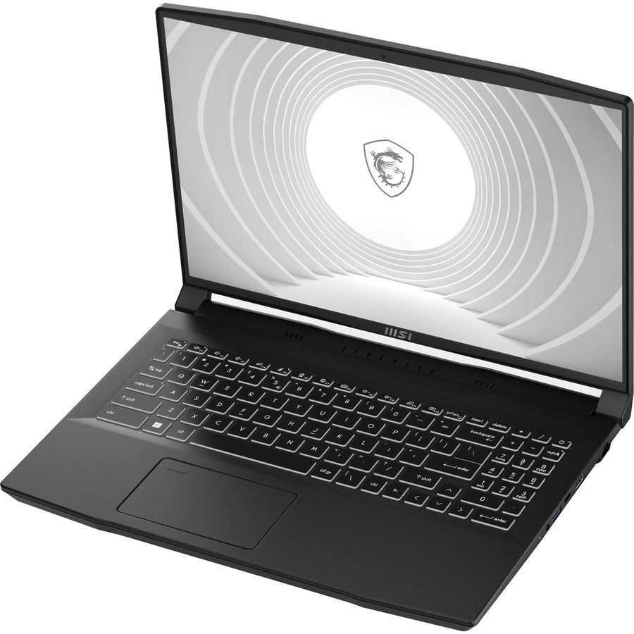 MSI CPROM151292 CreatorPro M15 A11UIS-1292US Mobile Workstation, 15.6" FHD, i7-11800H, 16GB RAM, 512GB SSD, Win 11 Pro