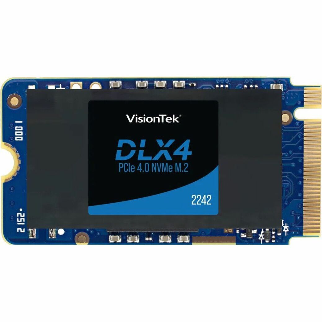 VisionTek 901561 DLX4 2242 M.2 PCIe 4.0 x4 SSD (NVMe), 512GB Storage Capacity, 5 Year Warranty