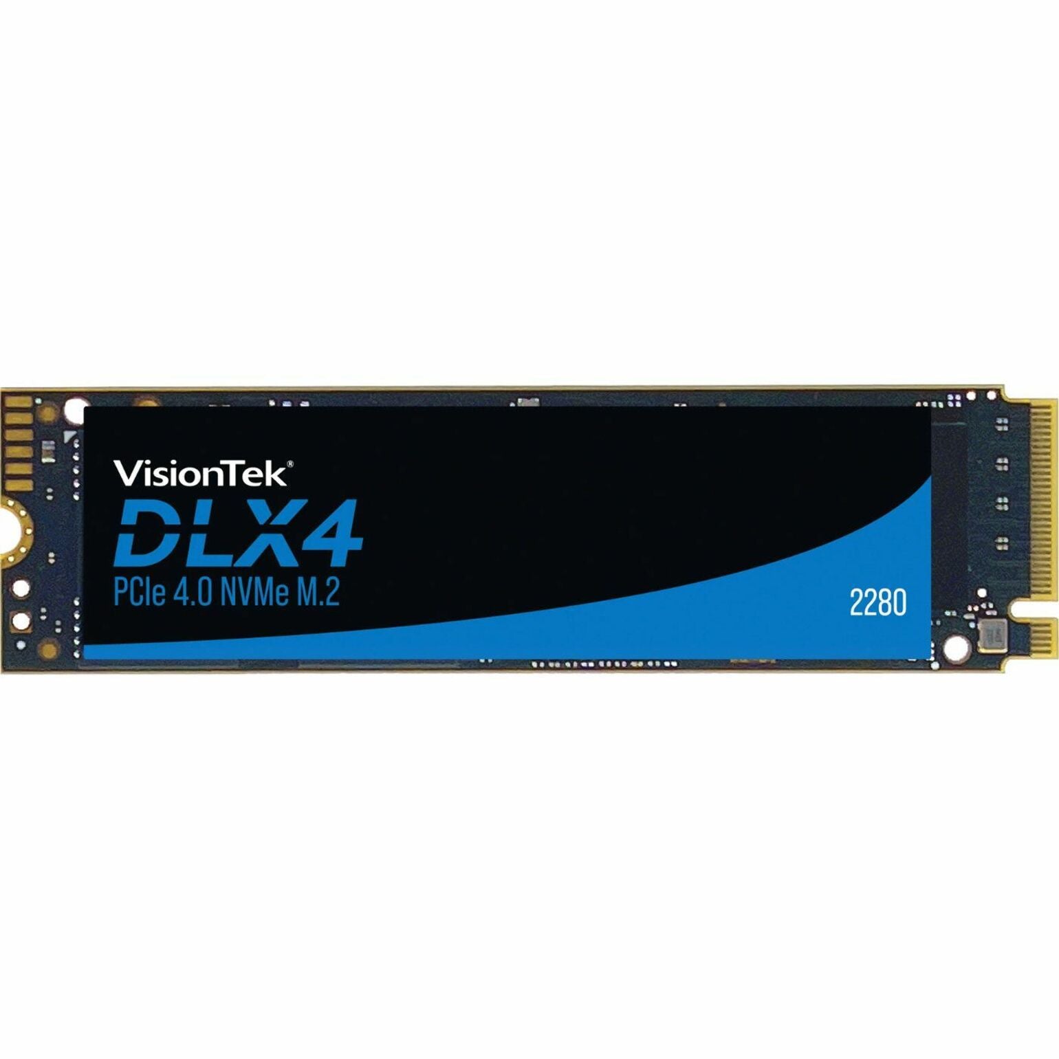 VisionTek 901566 DLX4 2280 M.2 PCIe 4.0 x4 SSD (NVMe) 2TB Speicherkapazität 5 Jahre Garantie