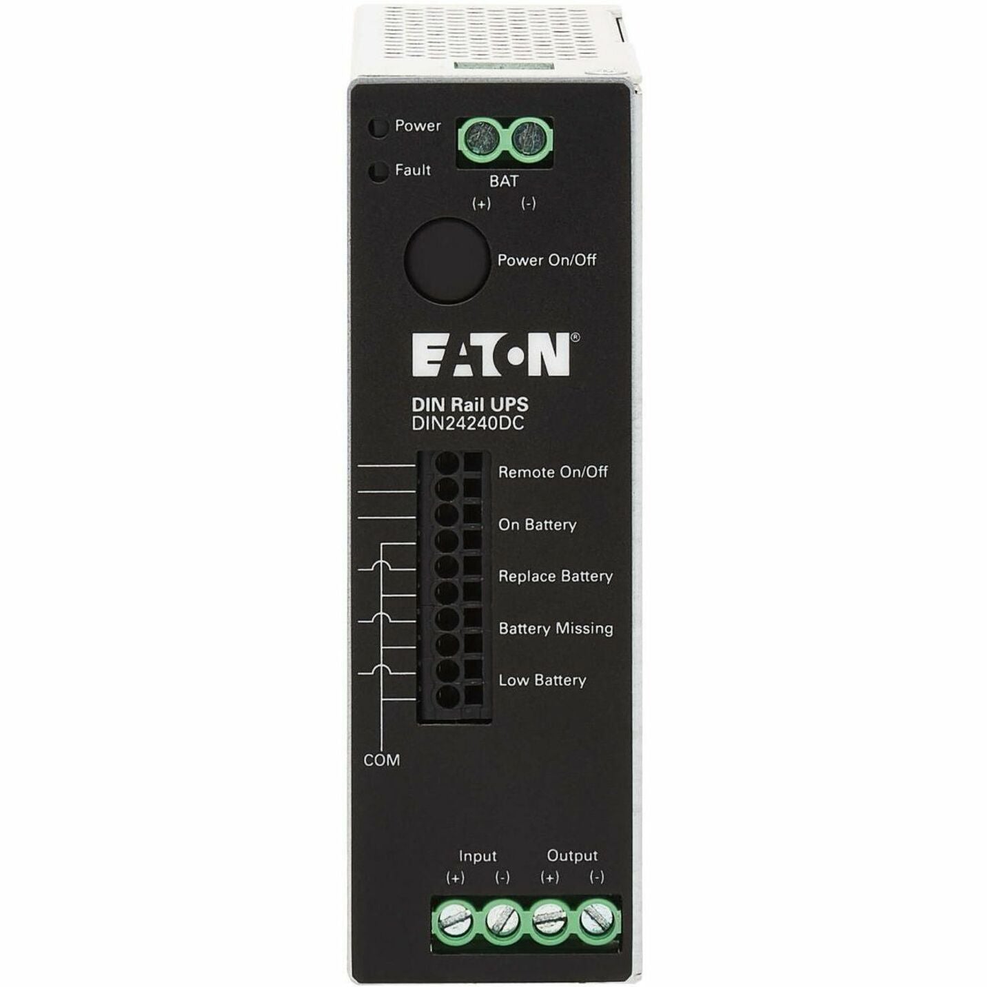 Eaton DIN24240DC General Purpose UPS, 240VA DIN Rail UPS, 24V DC Input/Output