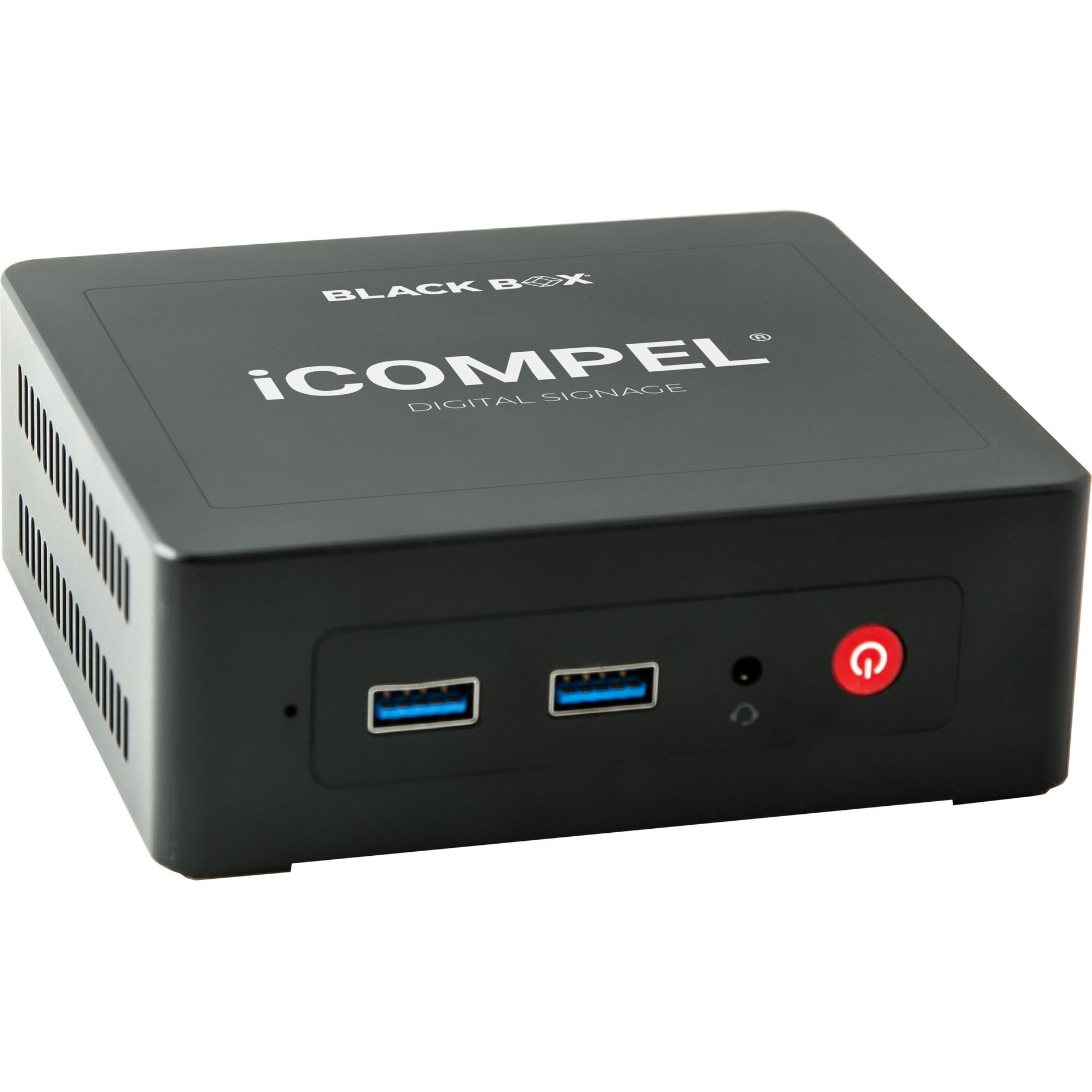 Black Box ICVS-VL-SU-N-R3 iCompel Digital Signage Full HD Media Player, 1080p, 128GB SSD, 1 Year Warranty