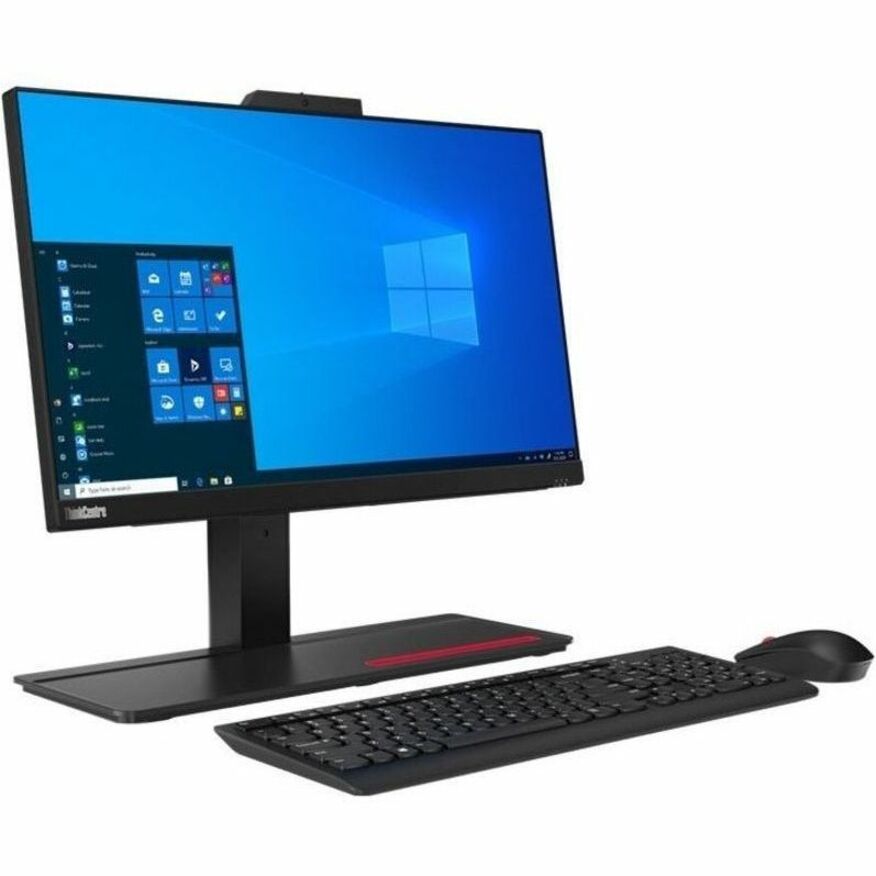 Lenovo 11CK005SUS ThinkCentre M70a All-in-One Computer, Intel Core i5 10th Gen, 8GB RAM, 21.5" Full HD, Black