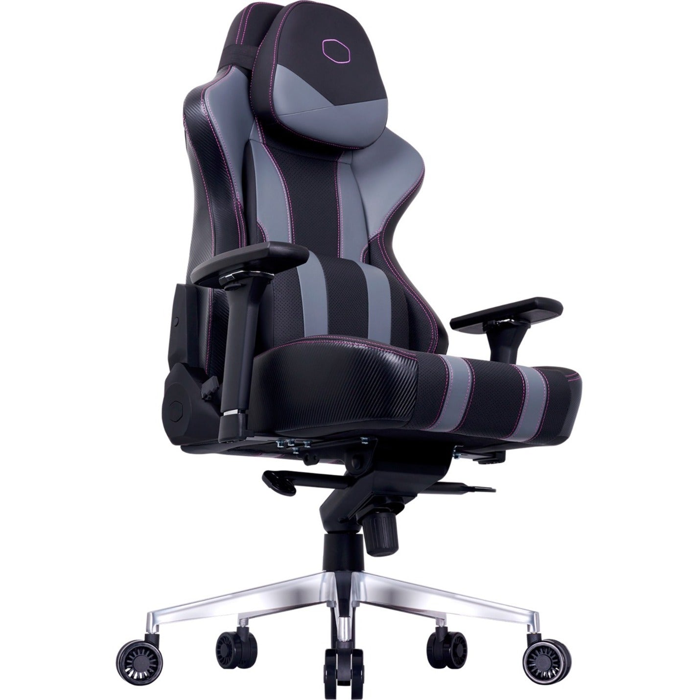 Cooler Master Caliber X2 Gaming Chair Gray, Lumbar Support, Ergonomic, Comfortable, 4D Armrest