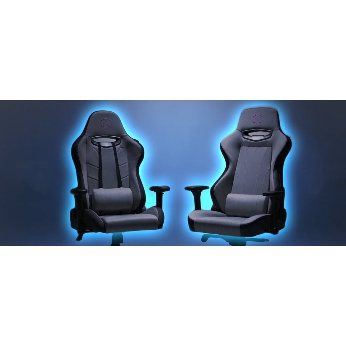 Cooler Master Caliber X1C Gaming Chair, Reclined, Ergonomic Design, Comfortable, Lumbar Support, 4D Armrest