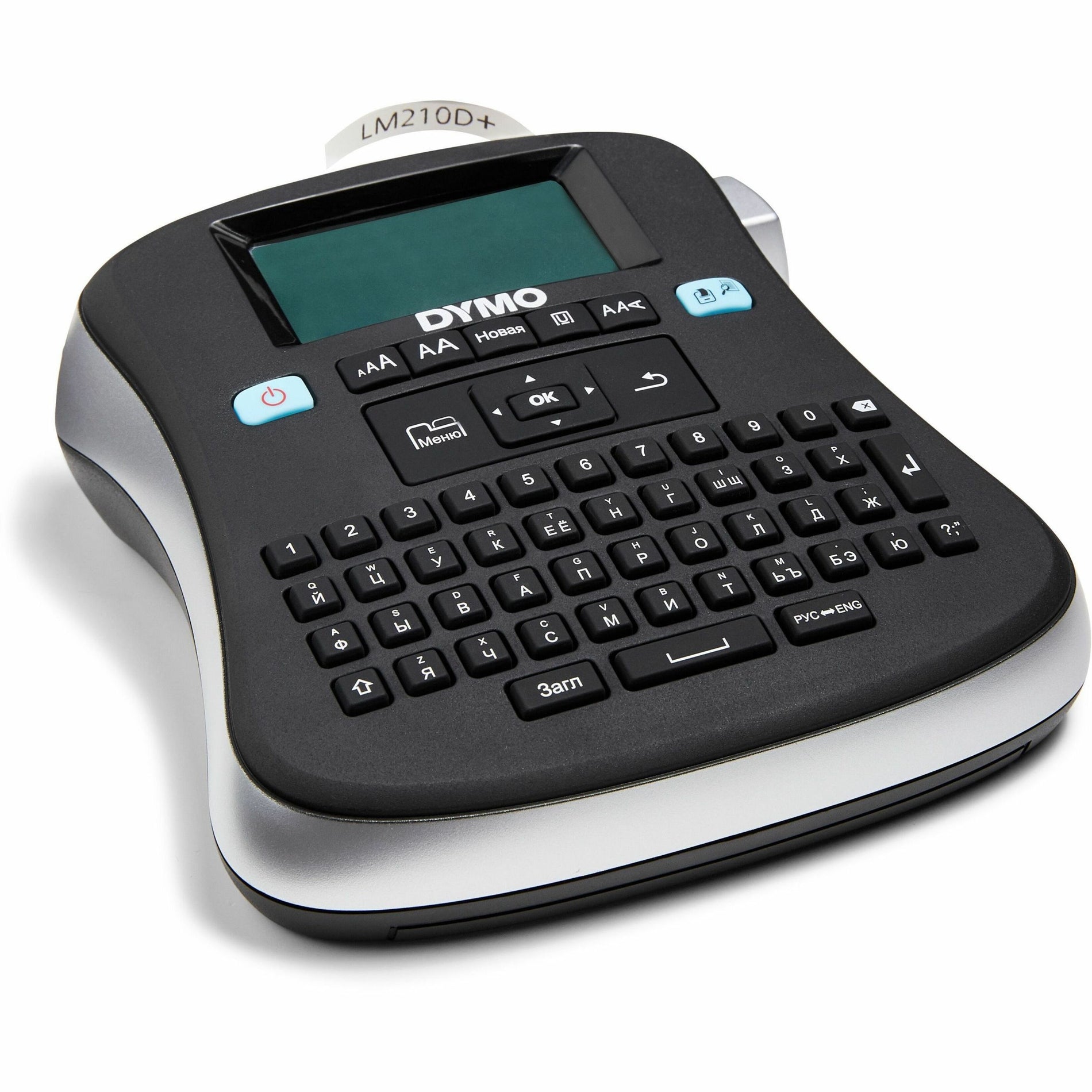 Dymo 2175085 LabelManager 210D All-Purpose Label Maker, Portable, Internal Memory, Save Text, English Layout Keyboard