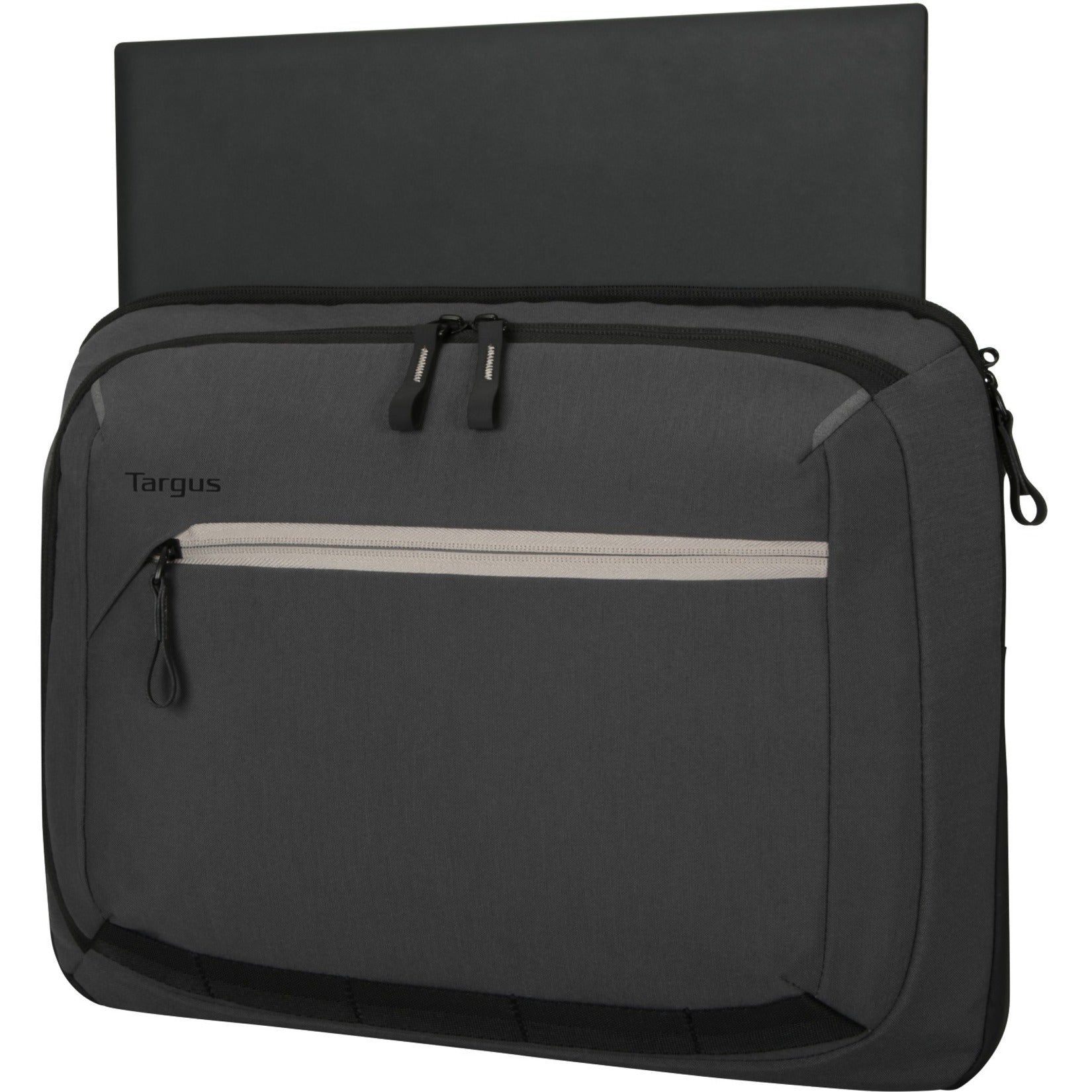 Targus TBM571GL 13-14" City Fusion Convertible Sling Messenger Bag, Black, Fits 15.6" Laptop