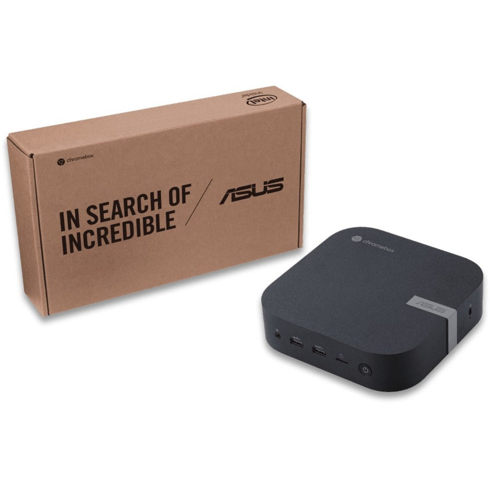 Asus CHROMEBOX5-S3053UNEN Chromebox, Intel Core i3, 8GB RAM, 128GB SSD, Small Form Factor, Eco Black