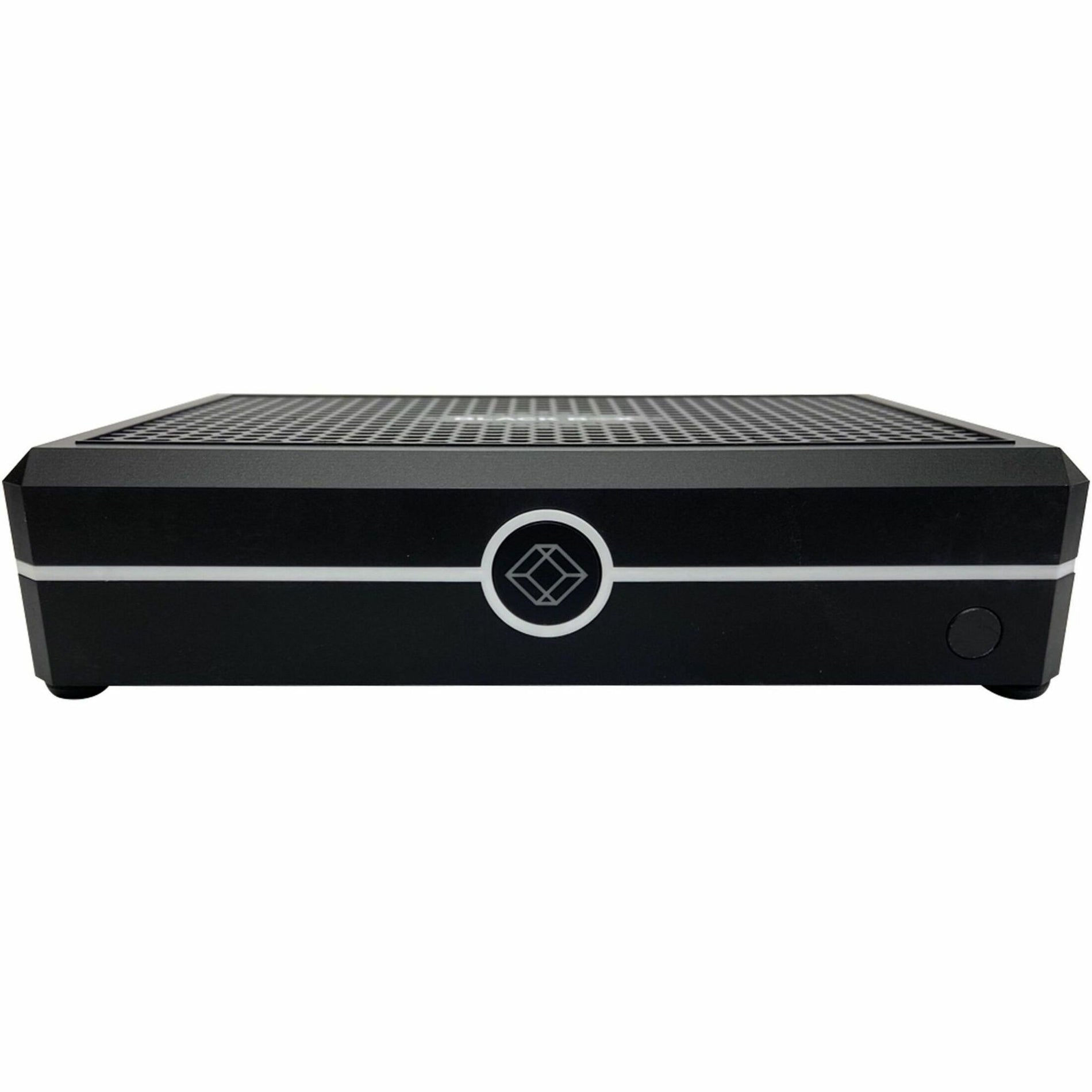 Black Box EMD5004-R Emerald DeskVue KVM Receiver, 4K Video, USB, HDMI, Network Ports
