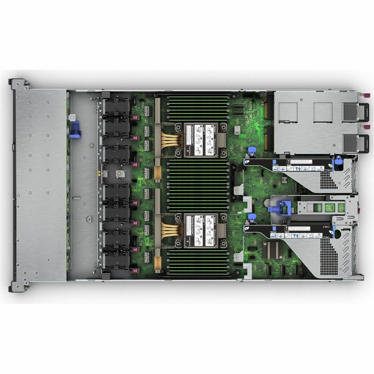 HPE P51930-B21 ProLiant DL360 Gen11 1U Rack Server, Intel Xeon Silver 4410Y, 32GB RAM, 12Gb/s SAS Controller