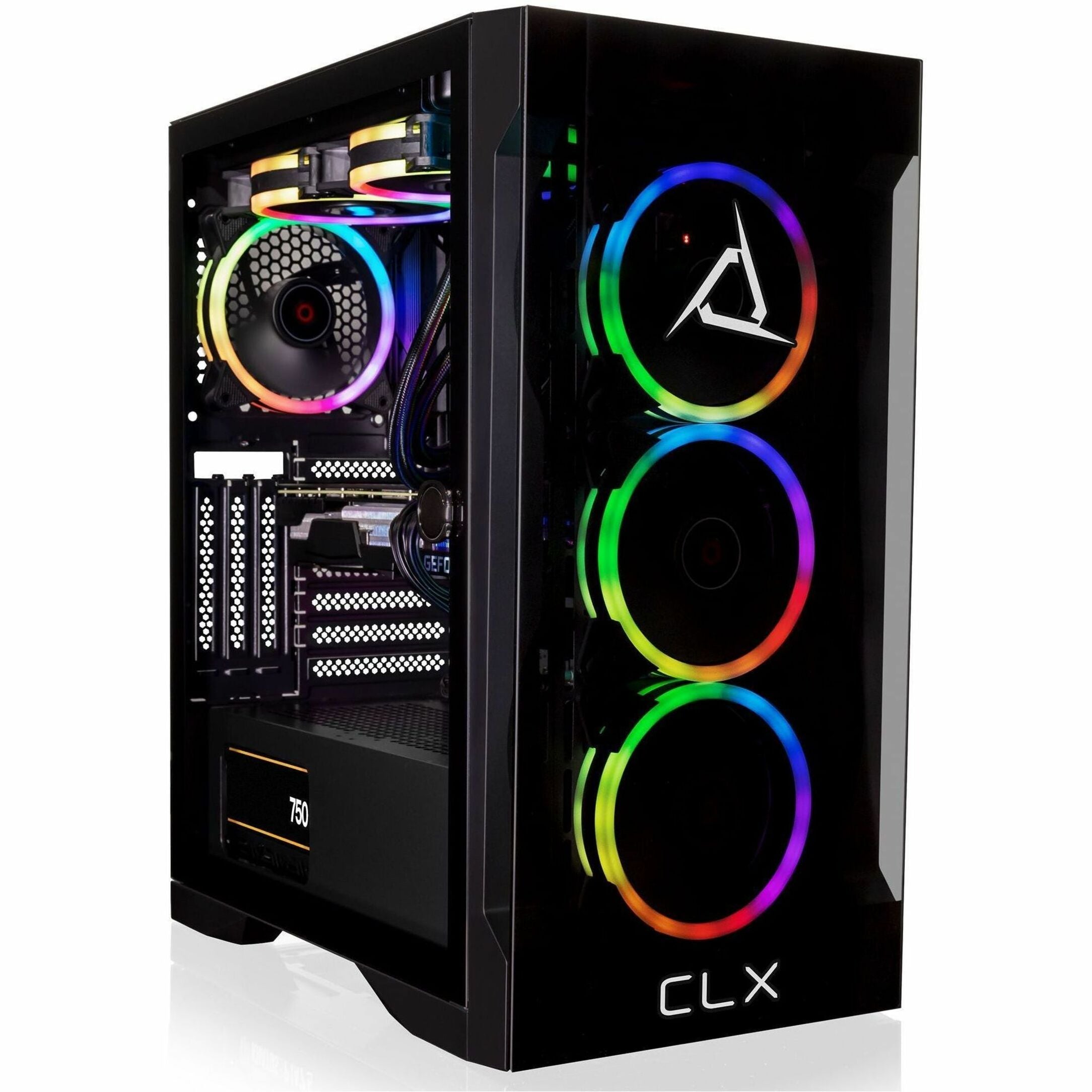 CLX TGMSETRTU3401BM Gaming Desktop Computer - Intel Core i7 13th Gen i7-13700KF Hexadeca-core (16 Core) 3.40 GHz, 32GB RAM, 4TB HDD, 1TB SSD, Windows 11