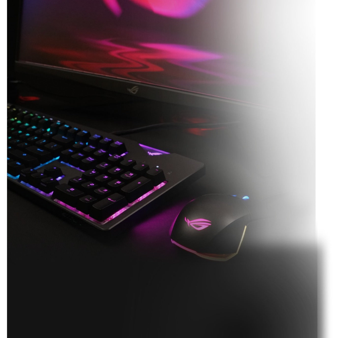 Asus ROG XA01 ROG STRIX FLARE/RD/U Strix Flare Gaming Mouse, RGB LED Backlight, Mechanical Keys, Programmable, N-key Rollover, Wrist Rest