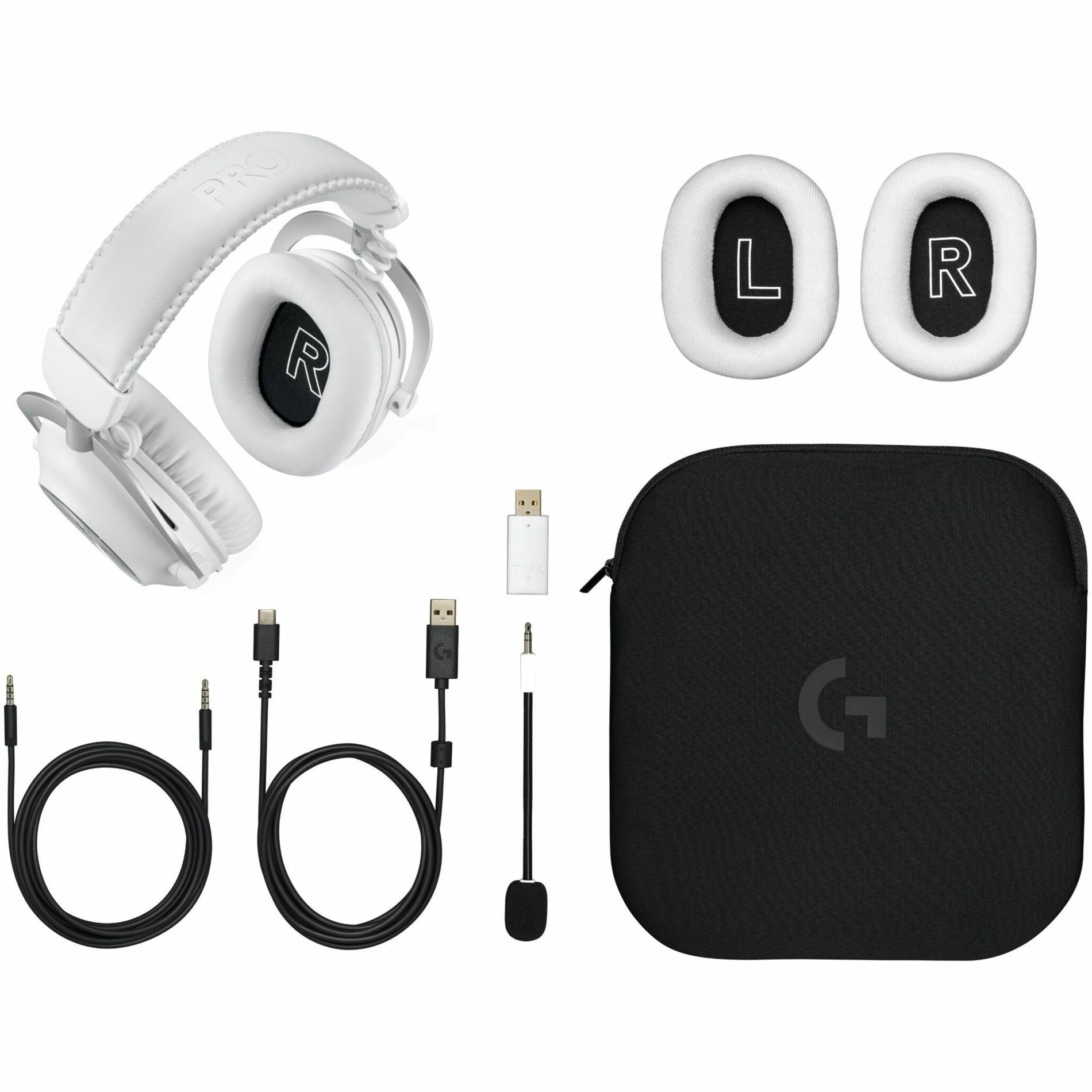 Logitech G 981-001268 PRO X 2 Gaming Headset, Durable, Comfortable, 7.1 Surround Sound, Wireless Technology