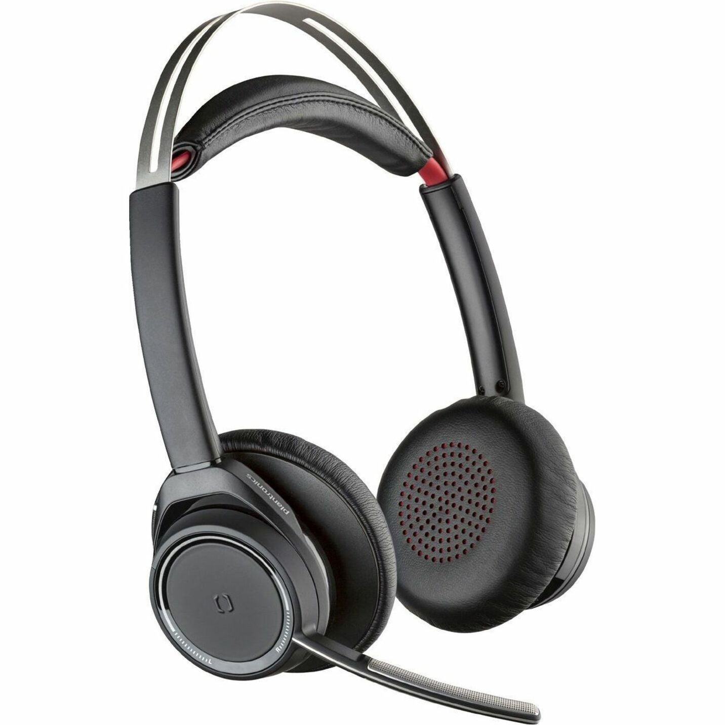 Poly 7F0J1AA Voyager Focus B825 UC Headset, Wireless Bluetooth Headset with Active Noise Canceling