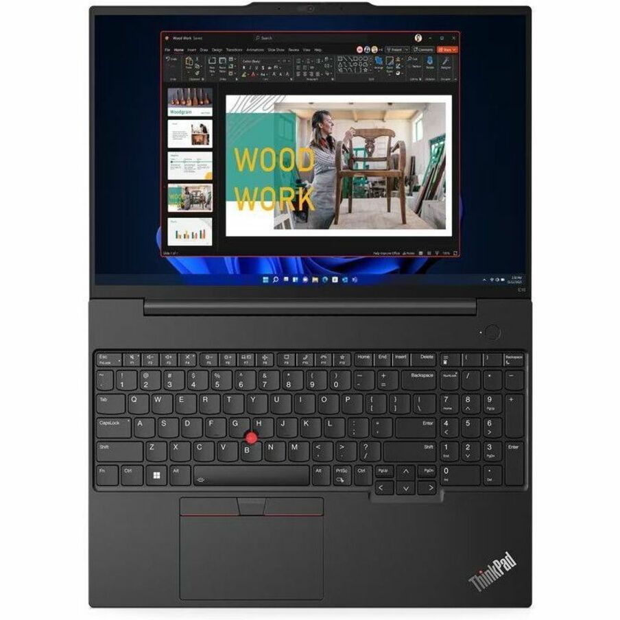 Lenovo 21JT001BUS ThinkPad E16 Gen 1 16" Notebook, Ryzen 5, 16GB RAM, 256GB SSD, Windows 11 Pro