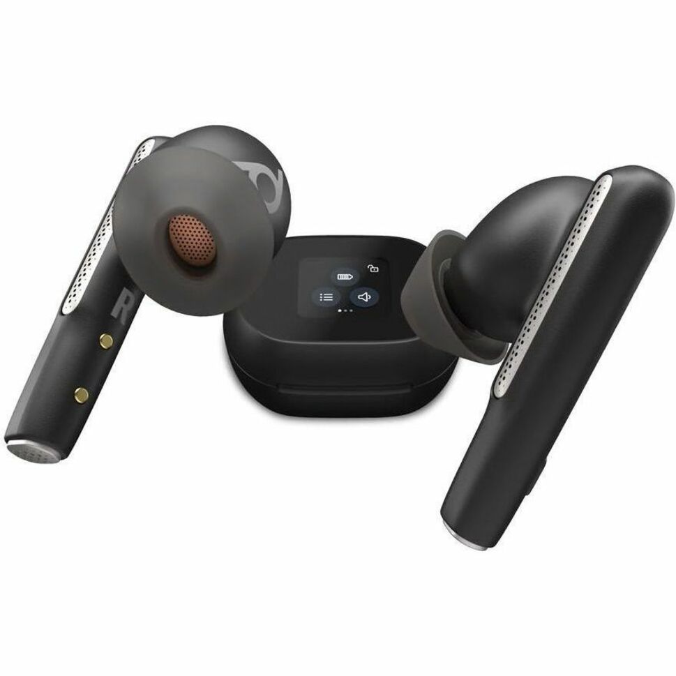 Poly 2-221956-099 Voyager Free 60+ UC Earset, Binaural Earbuds with Active Noise Canceling, Bluetooth 5.3