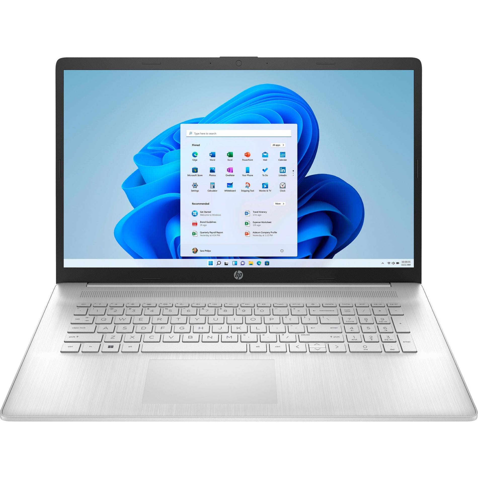 HP 17-c0000 17-cn0203ds 17.3" Touchscreen Notebook, Intel Core i3 11th Gen, 12GB RAM, 512GB SSD