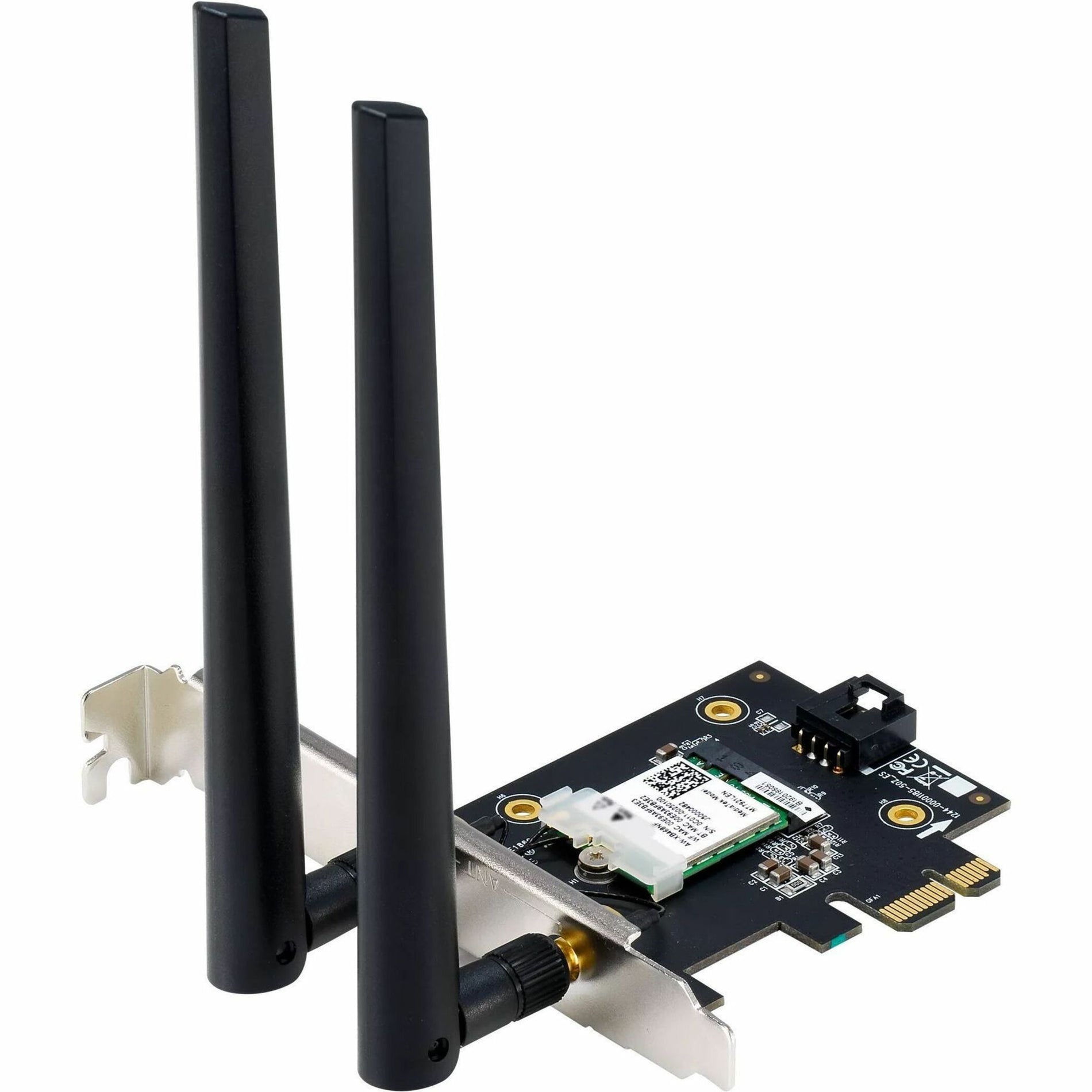 Asus PCE-AXE5400 Wi-Fi/Bluetooth Combo Adapter, Tri Band, Wi-Fi 6, Bluetooth 5.2, 2.35 Gbit/s