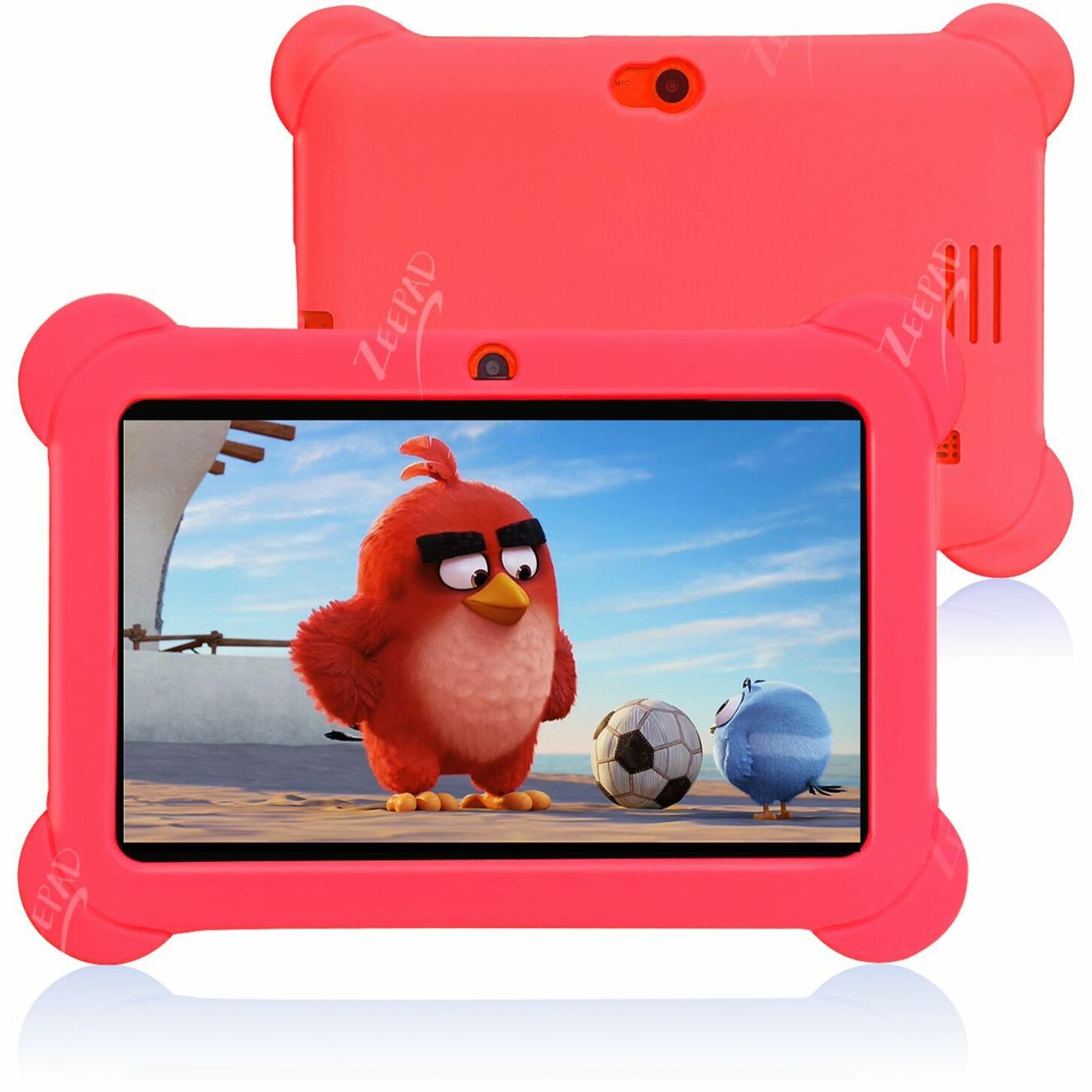 Zeepad ZEE16GRED-R 7inch KIDS Tablet Quad Core Android 4.4 KitKat-16GB, Wi-Fi, Bluetooth, Red