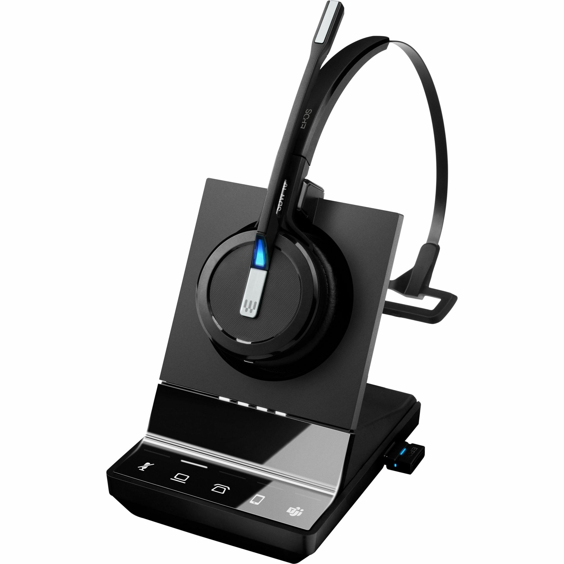 EPOS 1001036 IMPACT SDW 5016T Headset, Wireless Mono Headset with Noise Cancelling Microphone