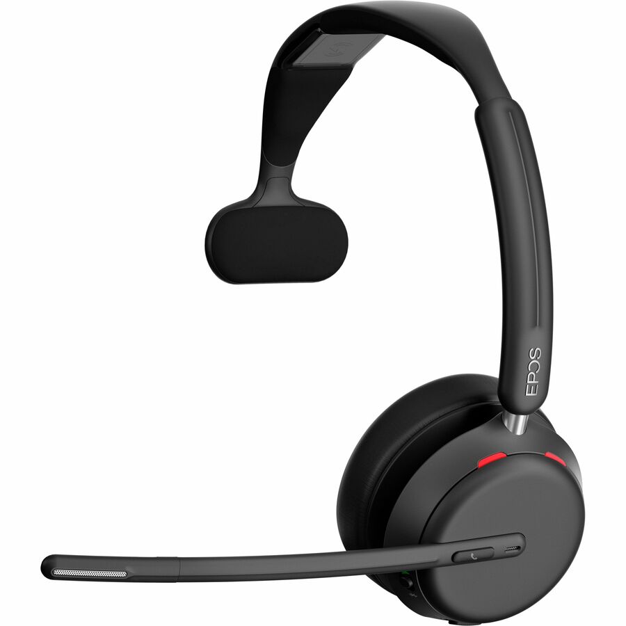 EPOS 1001132 IMPACT 1030 Headset, Mono On-ear Bluetooth Headset with TalkThru, Comfortable Design, Noise Cancelling