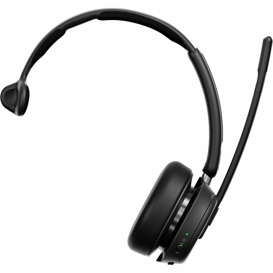 EPOS 1001132 IMPACT 1030 Headset, Mono On-ear Bluetooth Headset with TalkThru, Comfortable Design, Noise Cancelling