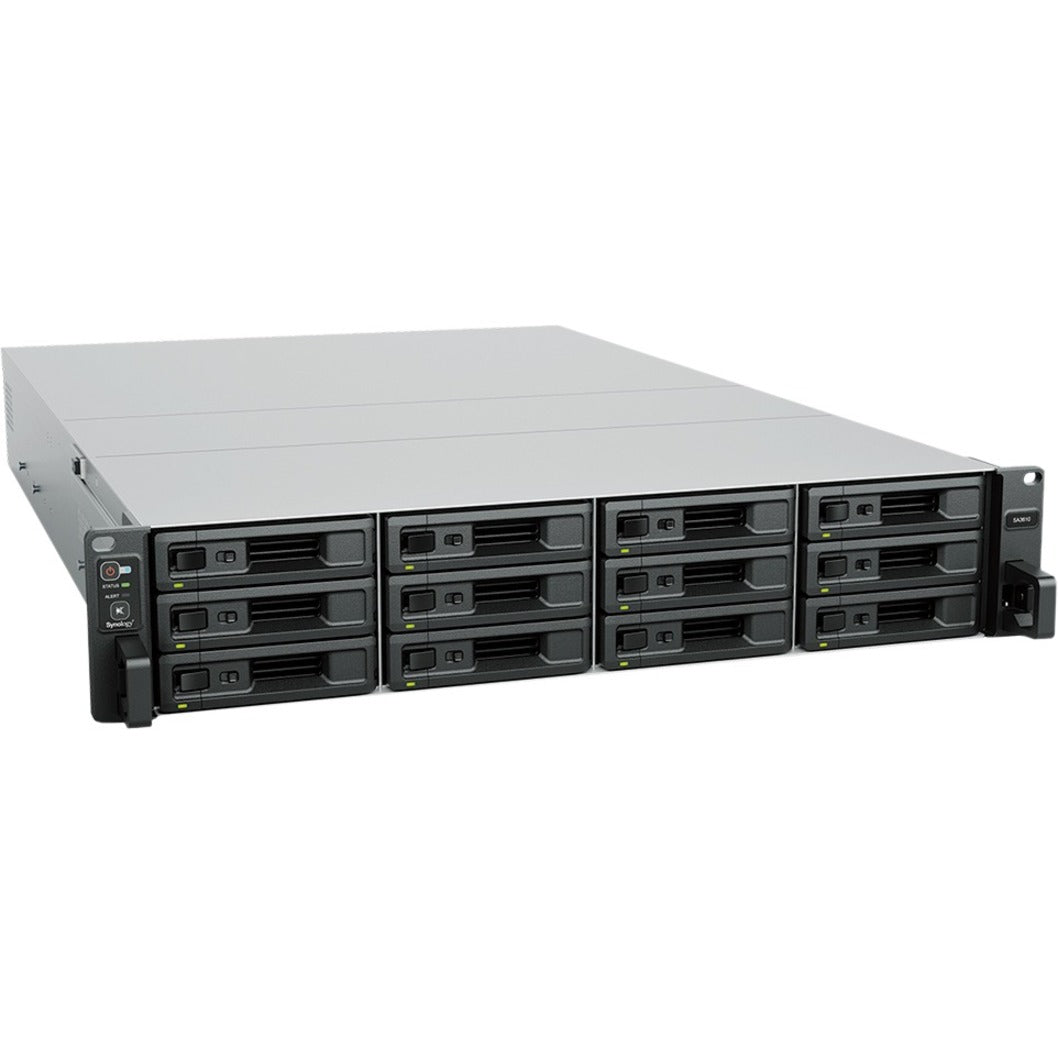 Synology SA3610 NAS Storage System, 12-Bay, 10GbE, 16GB DDR4 RAM, 1740.80TB Capacity