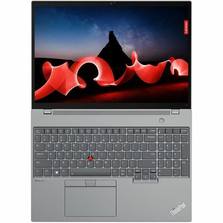 Lenovo 21HH001MUS ThinkPad T16 Gen 2 16" Touchscreen Notebook, Intel Core i7, 16GB RAM, 512GB SSD, Windows 11 Pro