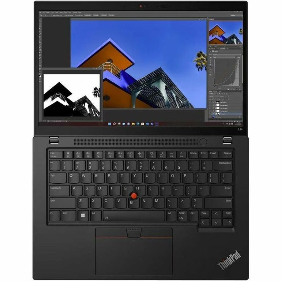 Lenovo 21H1001RUS ThinkPad L14 Gen 4 Notebook, Deca-core (10 Core) i5-1335U, 16GB RAM, 256GB SSD, Windows 11 Pro