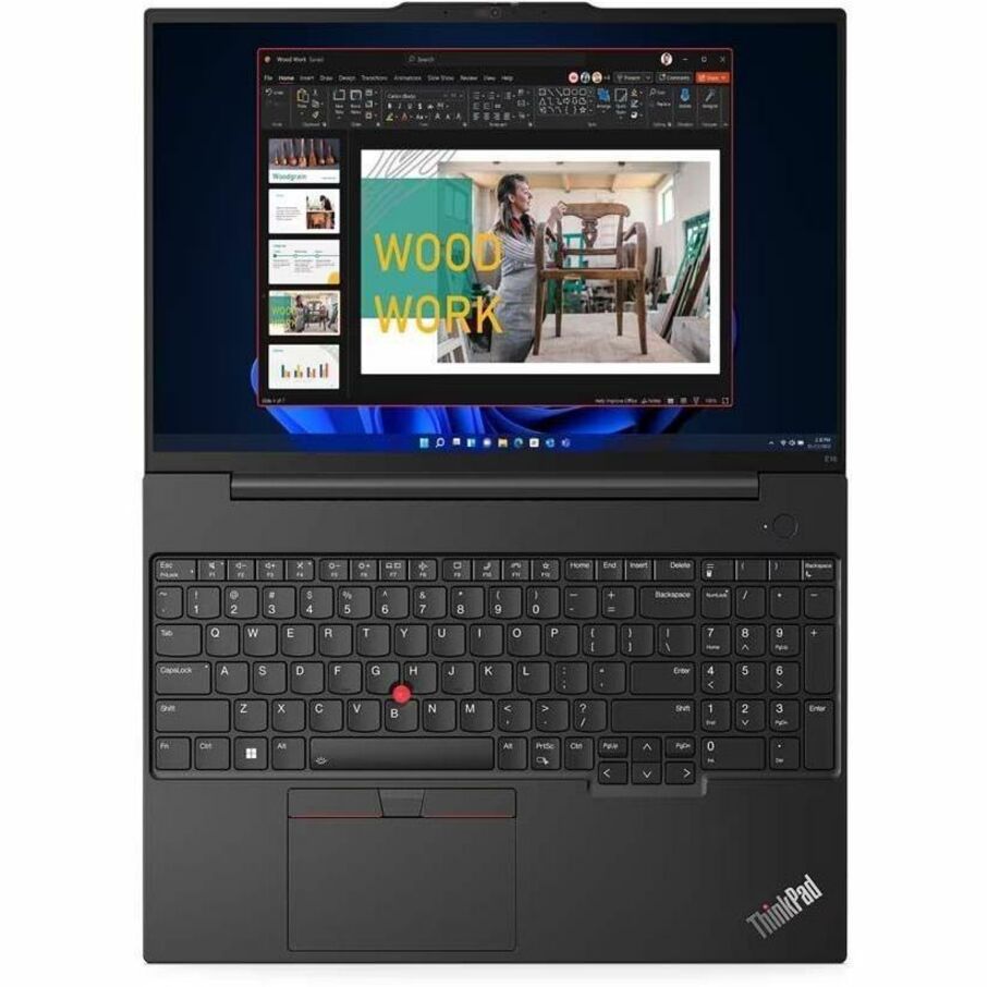 Lenovo 21JN0040US ThinkPad E16 Gen 1 16" Touchscreen Notebook, Intel Core i5, 16GB RAM, 512GB SSD, Windows 11 Pro