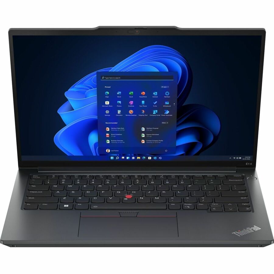 Lenovo 21JK0053US ThinkPad E14 Gen 5 14" Touchscreen Notebook, Intel Core i7, 16GB RAM, 512GB SSD, Windows 11 Pro