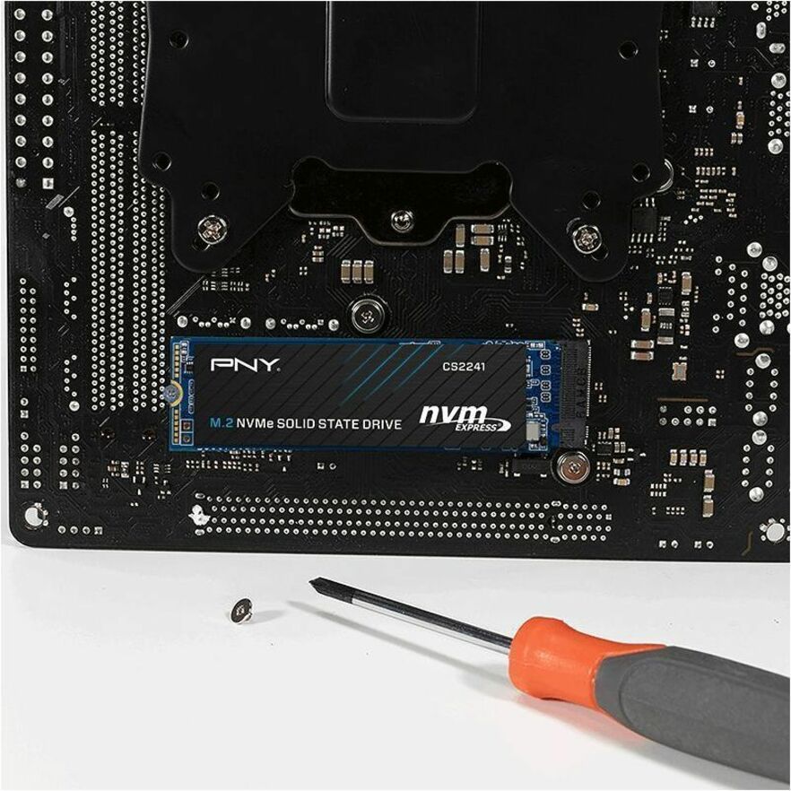 PNY M280CS2241-4TB-RB CS2241 4TB SSD, Internal M.2 NVMe PCIe 4.0 x4 Solid State Drive