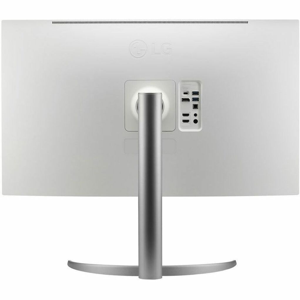 LG 32BQ85U-W Widescreen LCD Monitor, 4K UHD, HDR 400, Nano IPS Technology, USB, HDMI, USB Type-C, DisplayPort