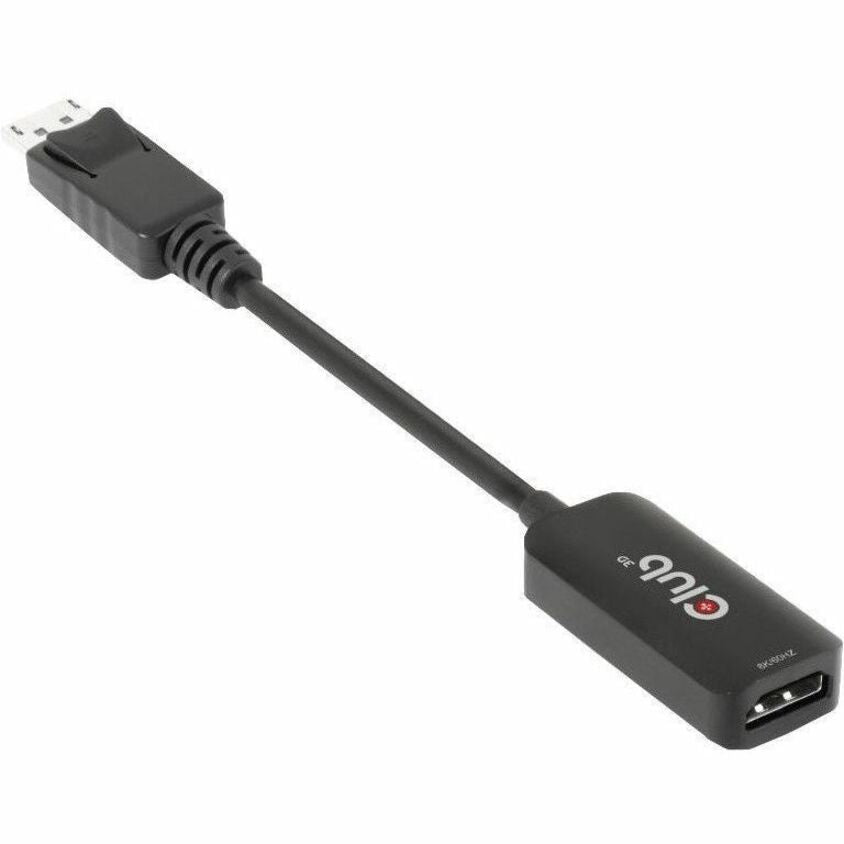 Club 3D CAC-1088 DisplayPort1.4 to HDMI 4K120Hz/8K60Hz HDR Active Adapter M/F, HDCP 2.3, DSC 1.2a, HDR10+