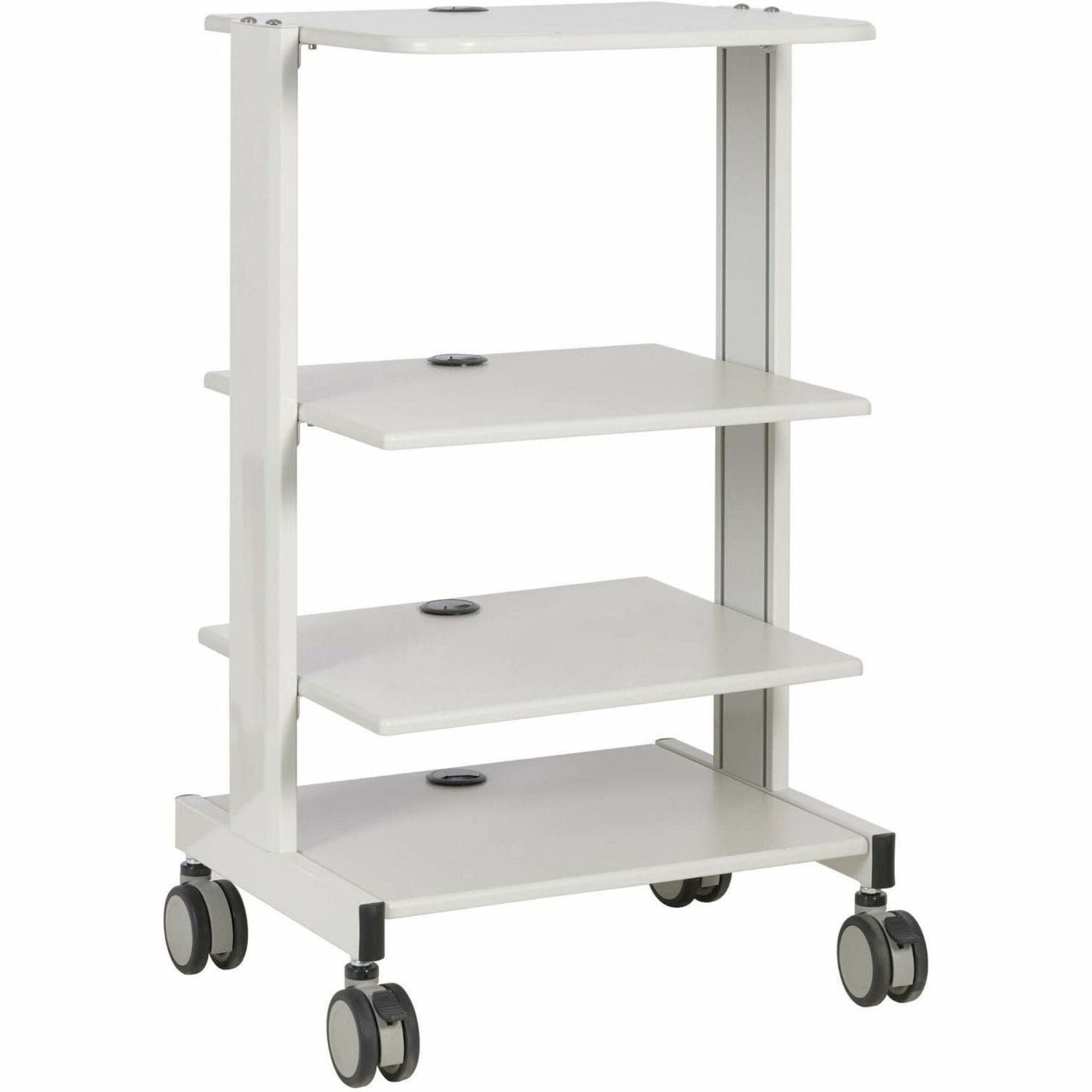 Tripp Lite WWSSRSTAA Mobile Workstation with Adjustable Shelves, Locking Casters, TAA Compliant