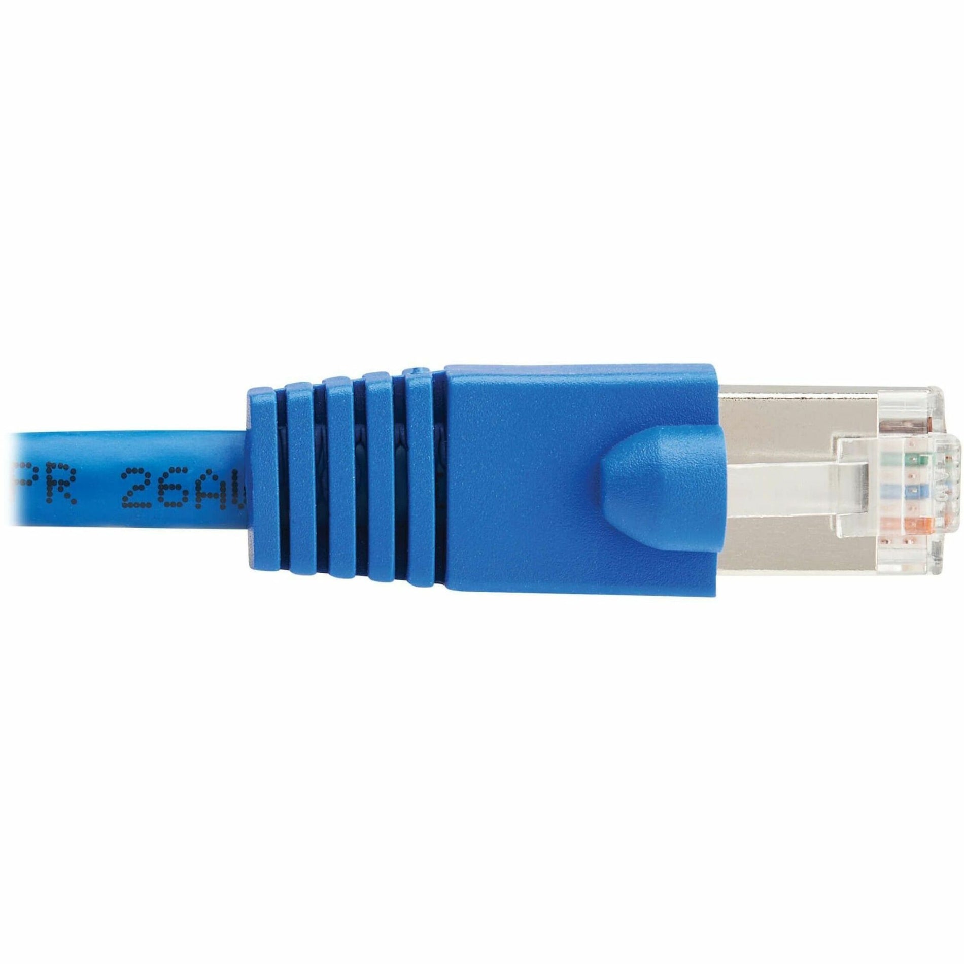 Tripp Lite N272-F12-BL Cat8 40G Snagless SSTP Ethernet Cable (RJ45 M/M), PoE, Blue, 12 ft. (3.7 m)
